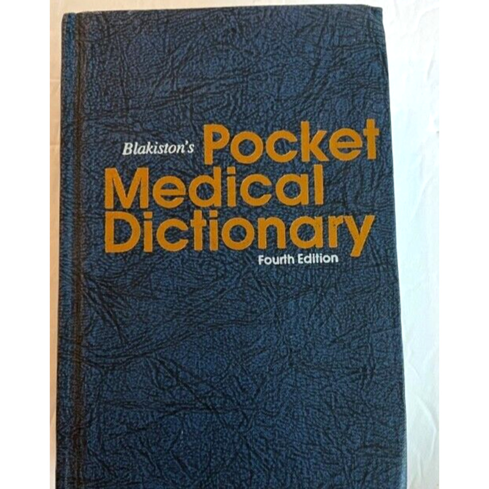 Blakiston's Pocket Medical Dictionary 1979 4th Edition Vintage Book